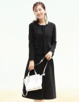  ＜授乳服・マタニティ＞ストレッチジョーゼットスーツ【6116114】