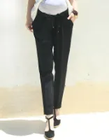 ＜マタニティパンツ＞リディア・美脚テーパードパンツ【6217185】