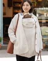 ＜ママコート・産前産後対応＞【5WAYで使える多機能ママコート】キルトママコート【582102】